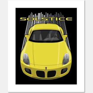 Pontiac Solstice GXP Coupe - Yellow Posters and Art